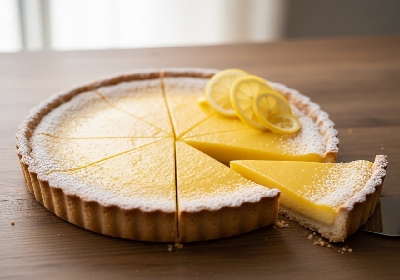 Classic Lemon Tart (Tarte au Citron)