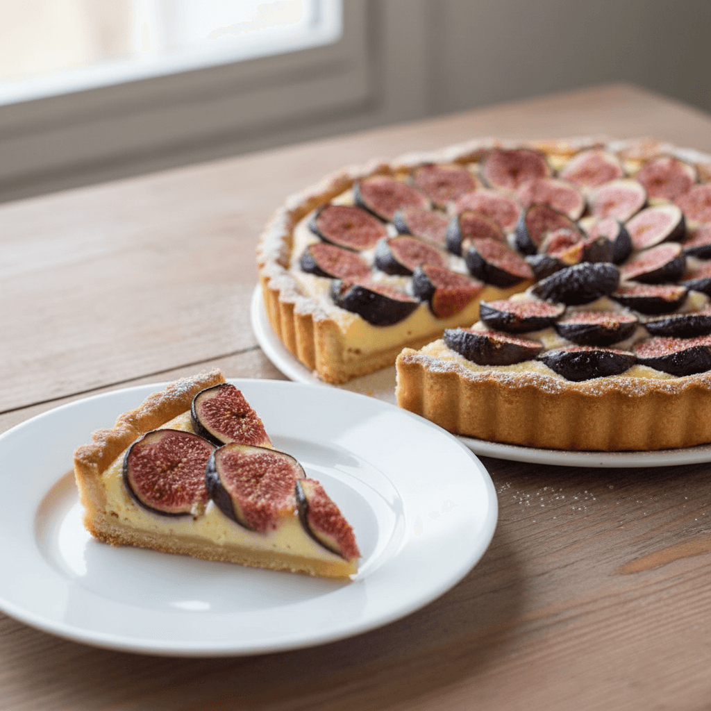 Classic French Fig Tart (Tarte aux Figues)