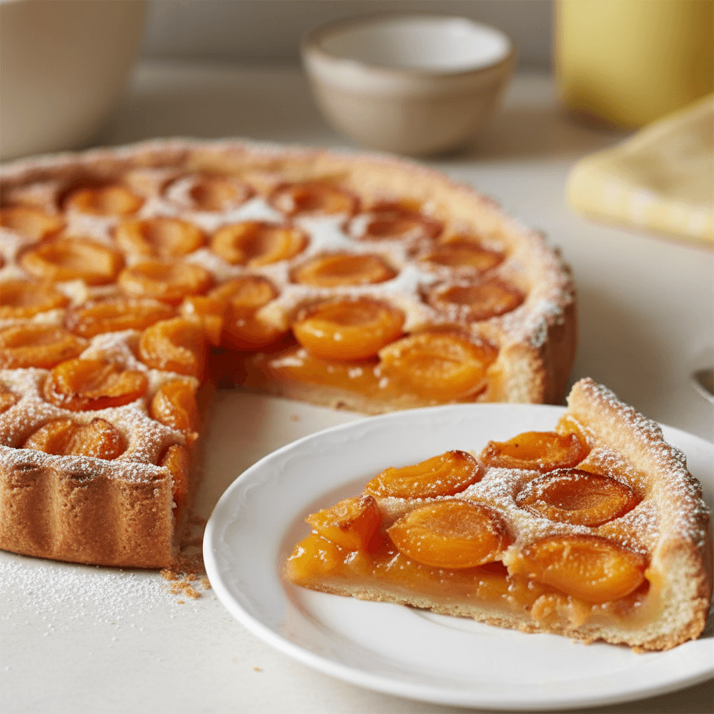 Tarte aux Mirabelles (Mirabelle Plum Tart)