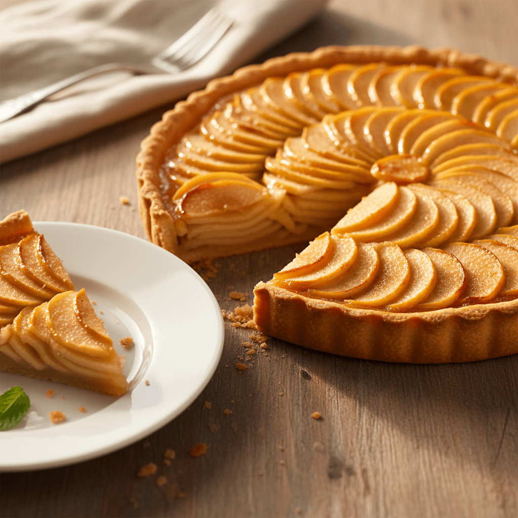 Classic French Apple Tart (Tarte aux Pommes)