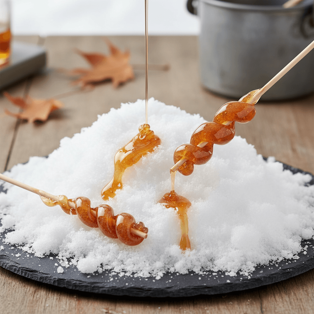 Maple Taffy on Snow (Tire d'érable)