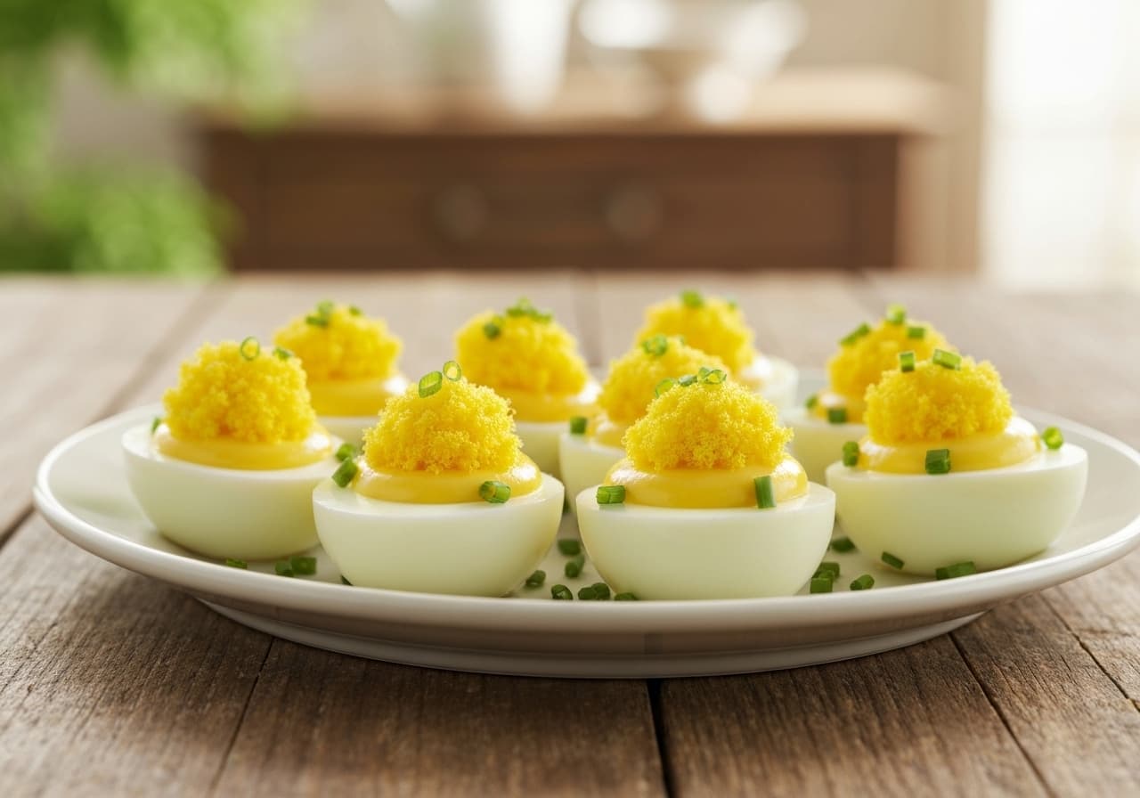 Mimosa Eggs (Œufs Mimosa)