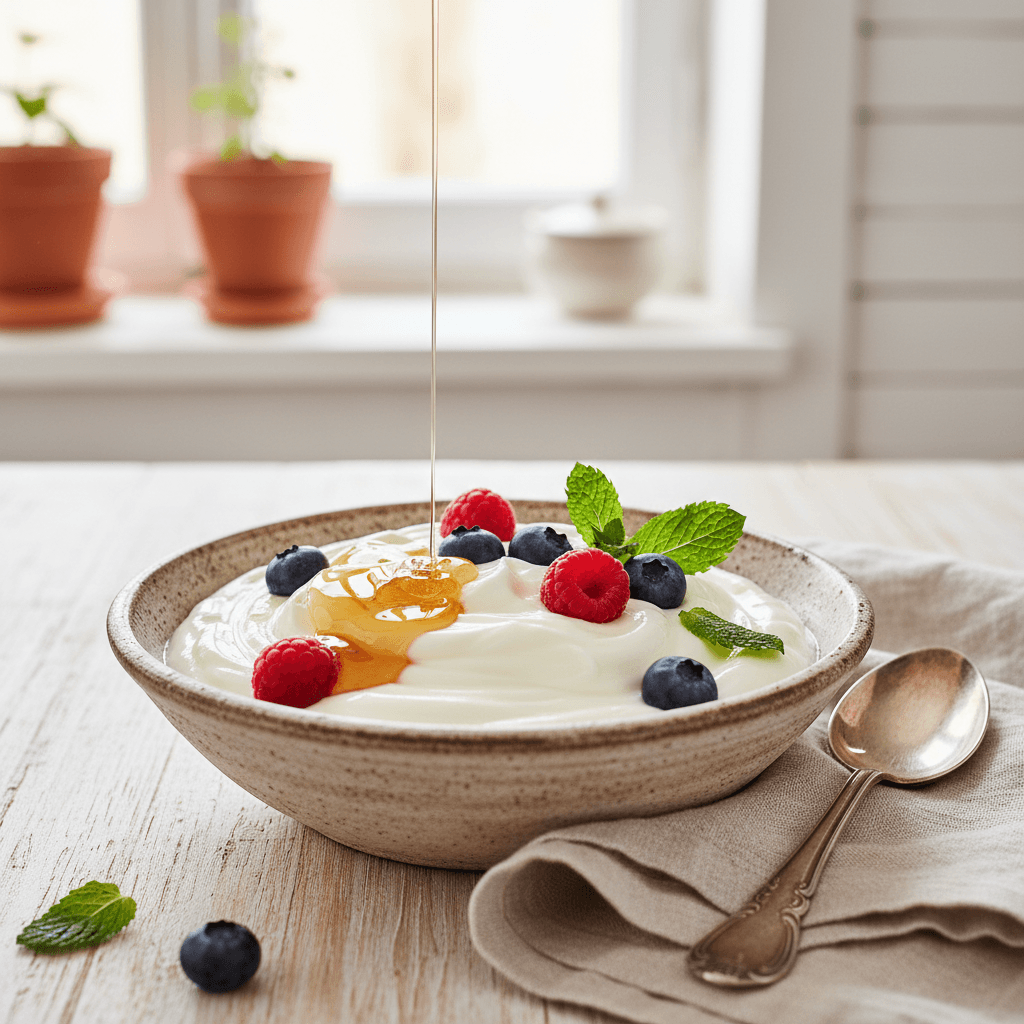 Homemade Greek Yogurt