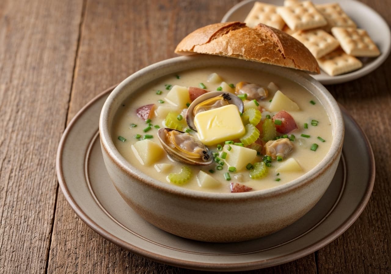 Classic New England Clam Chowder