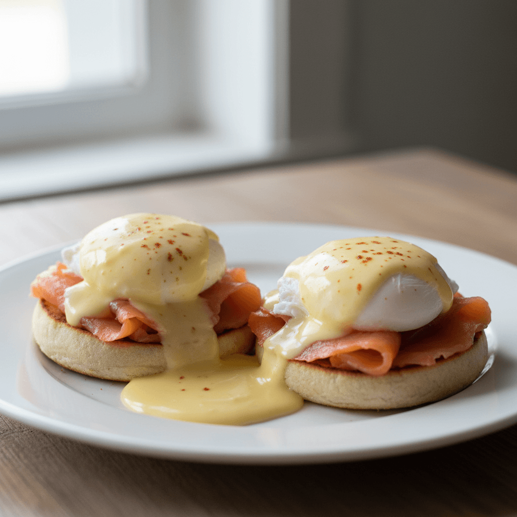 Eggs Benedict with Smoked Salmon
