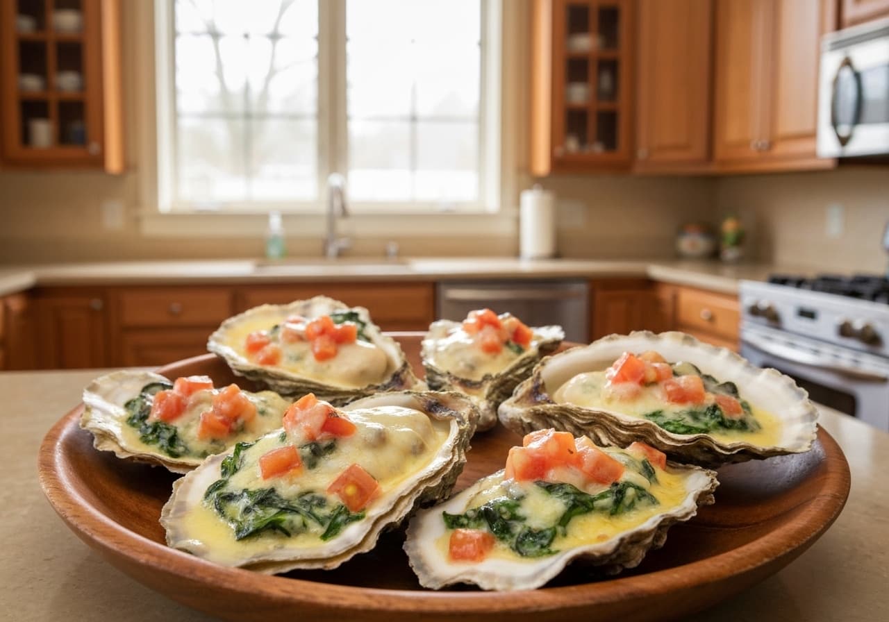 Oysters Rockefeller