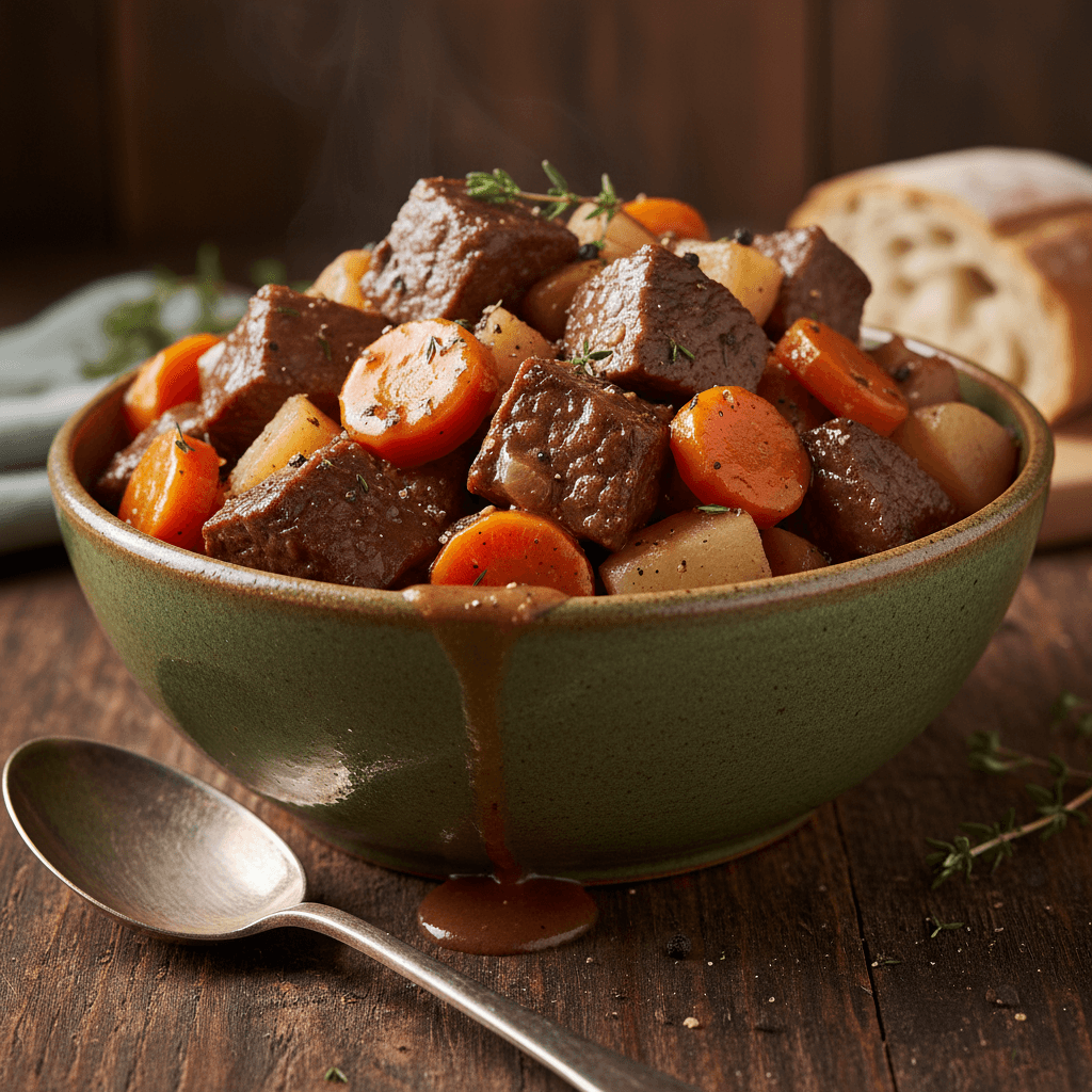 Traditional Northern Caribou Stew