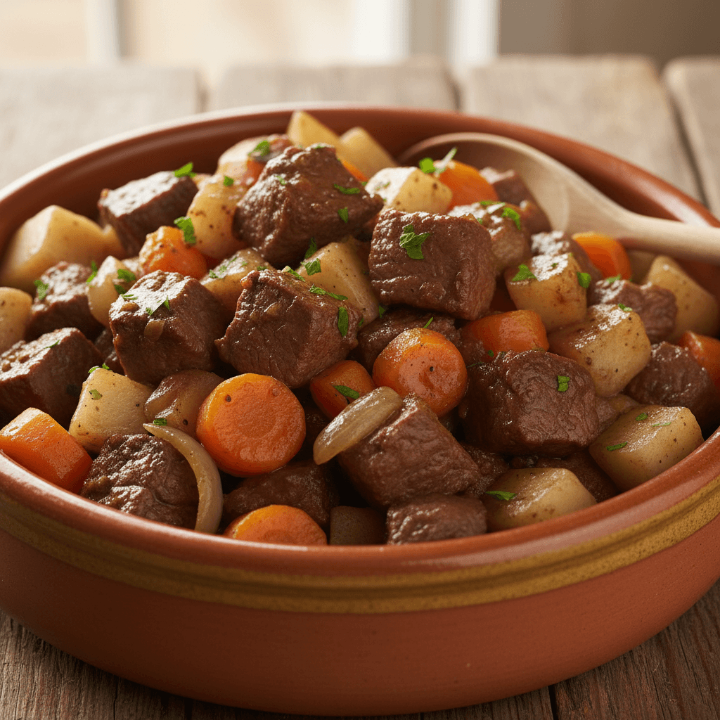 Venison Stew with Root Vegetables